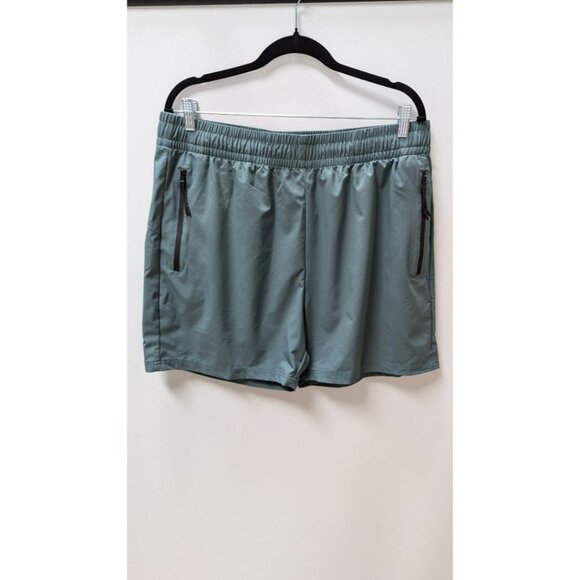 THLETEX Dark Green Active Shorts - Picture 1 of 2